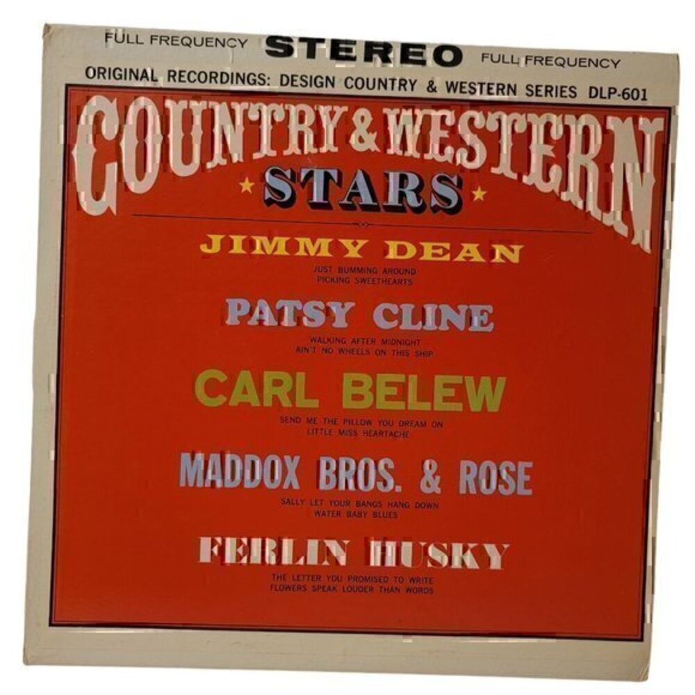 Vintage Vinyl Album Country Western Stars